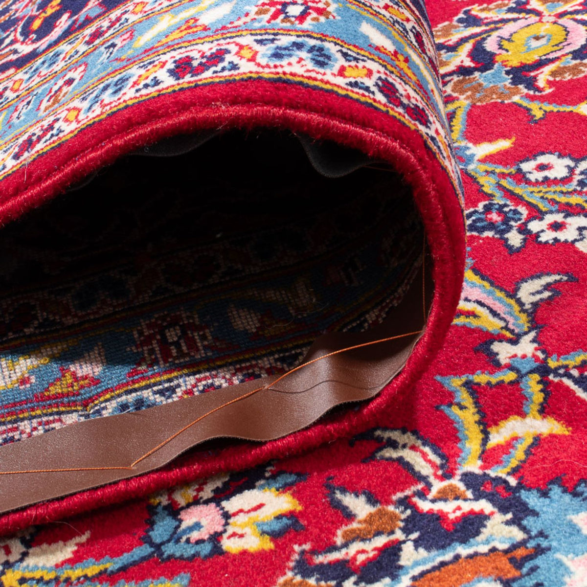 Dywan perski - Keshan - 362 x 253 cm - czerwony