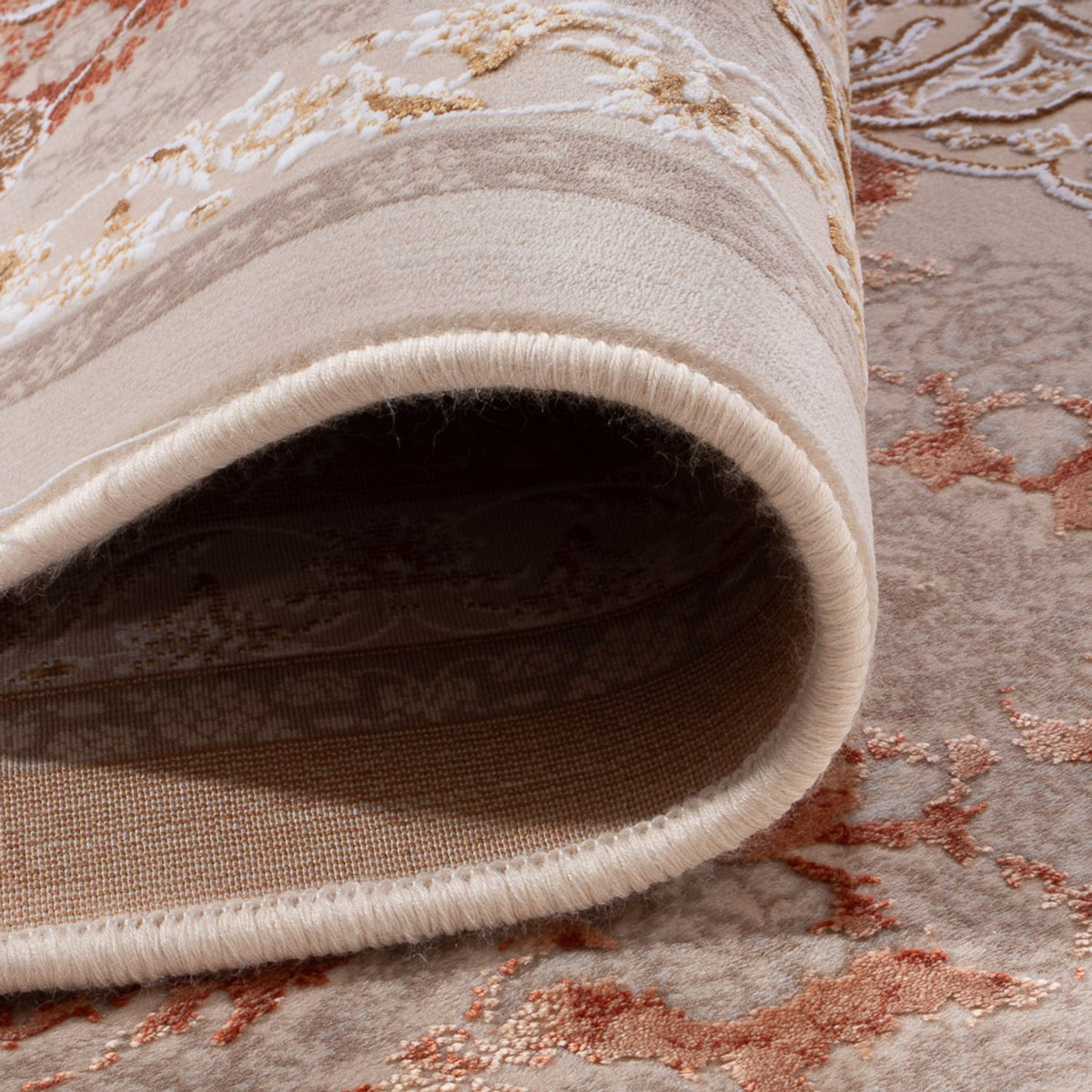 Orientalny dywan tkany - 350 x 250 cm - beżowy