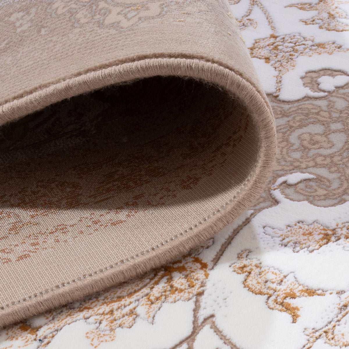 Orientalny dywan tkany - 350 x 250 cm - beżowy