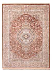 Orientalny dywan tkany - 350 x 250 cm - ciemny beż