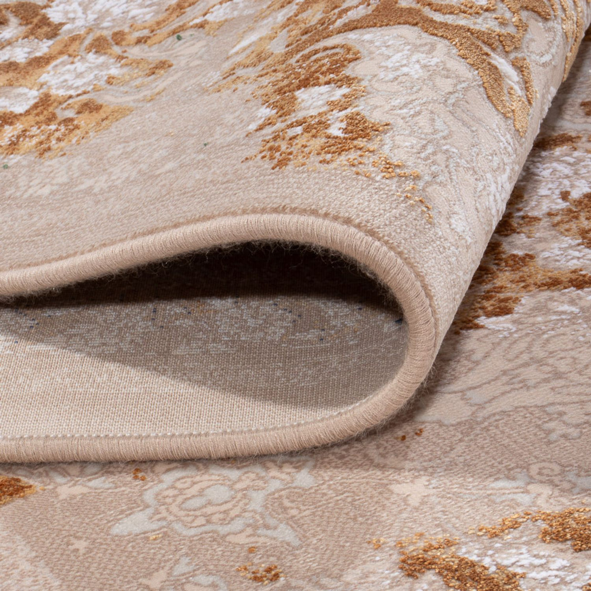 Orientalny dywan tkany - 350 x 250 cm - ciemny beż