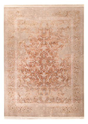 Orientalny dywan tkany - 350 x 250 cm - ciemny beż