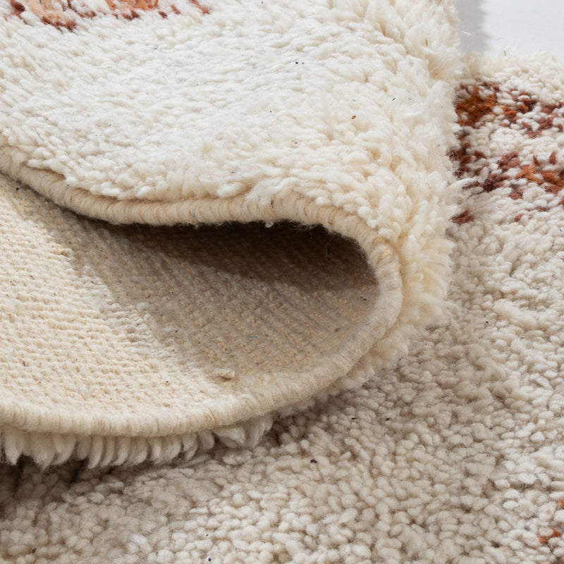 Dywan berberyjski - 143 x 75 cm - beżowy