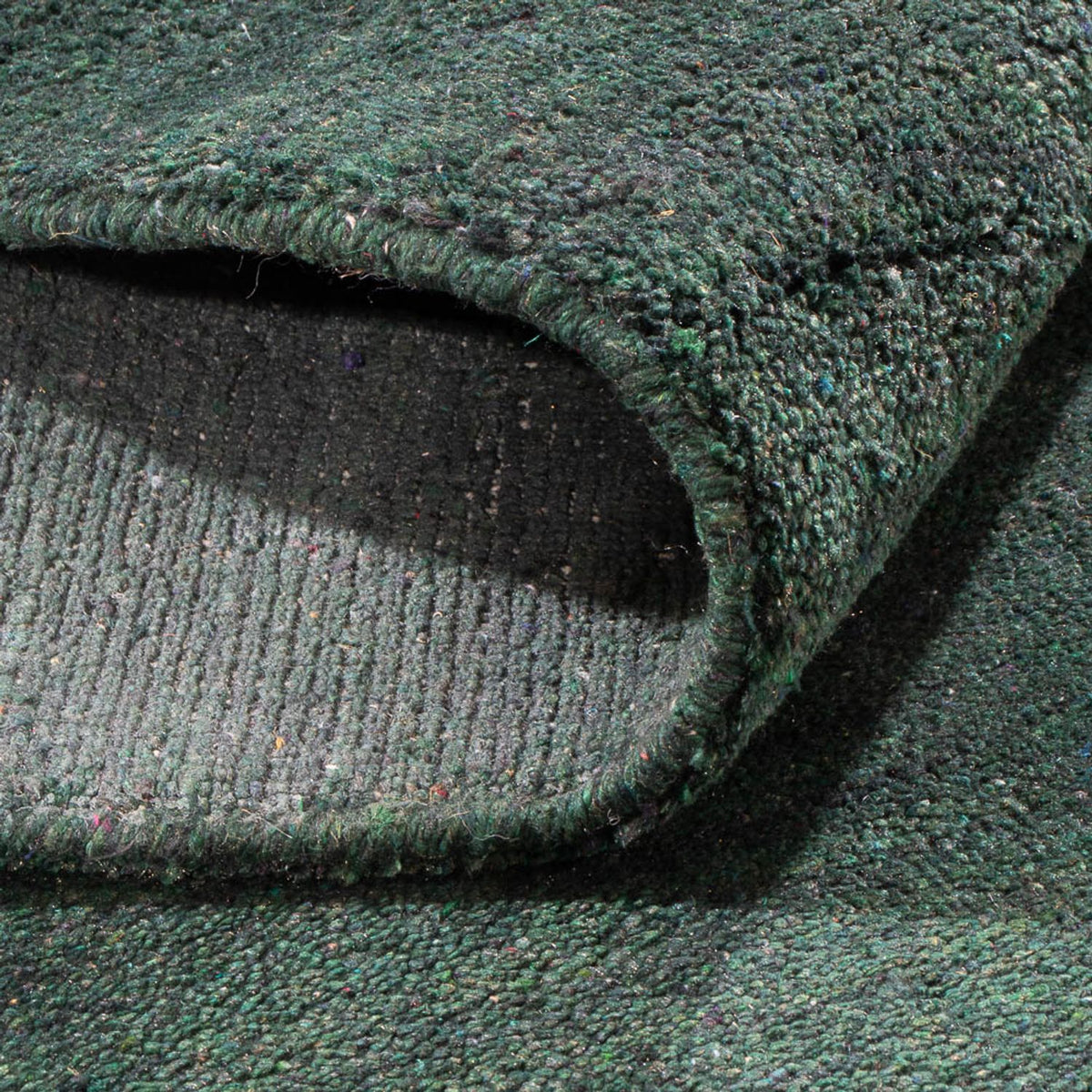 Biegacz Dywan Gabbeh - Indus - 300 x 80 cm - zielona