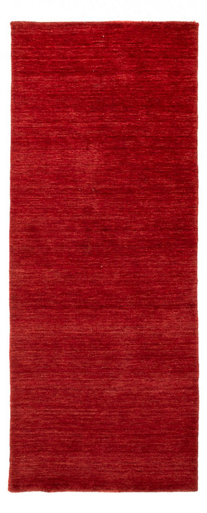 Biegacz Dywan Gabbeh - Indus - 200 x 80 cm - czerwony