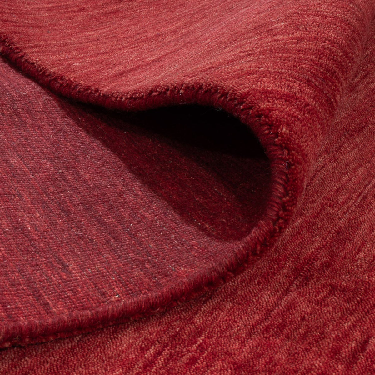 Biegacz Dywan Gabbeh - Indus - 200 x 80 cm - czerwony