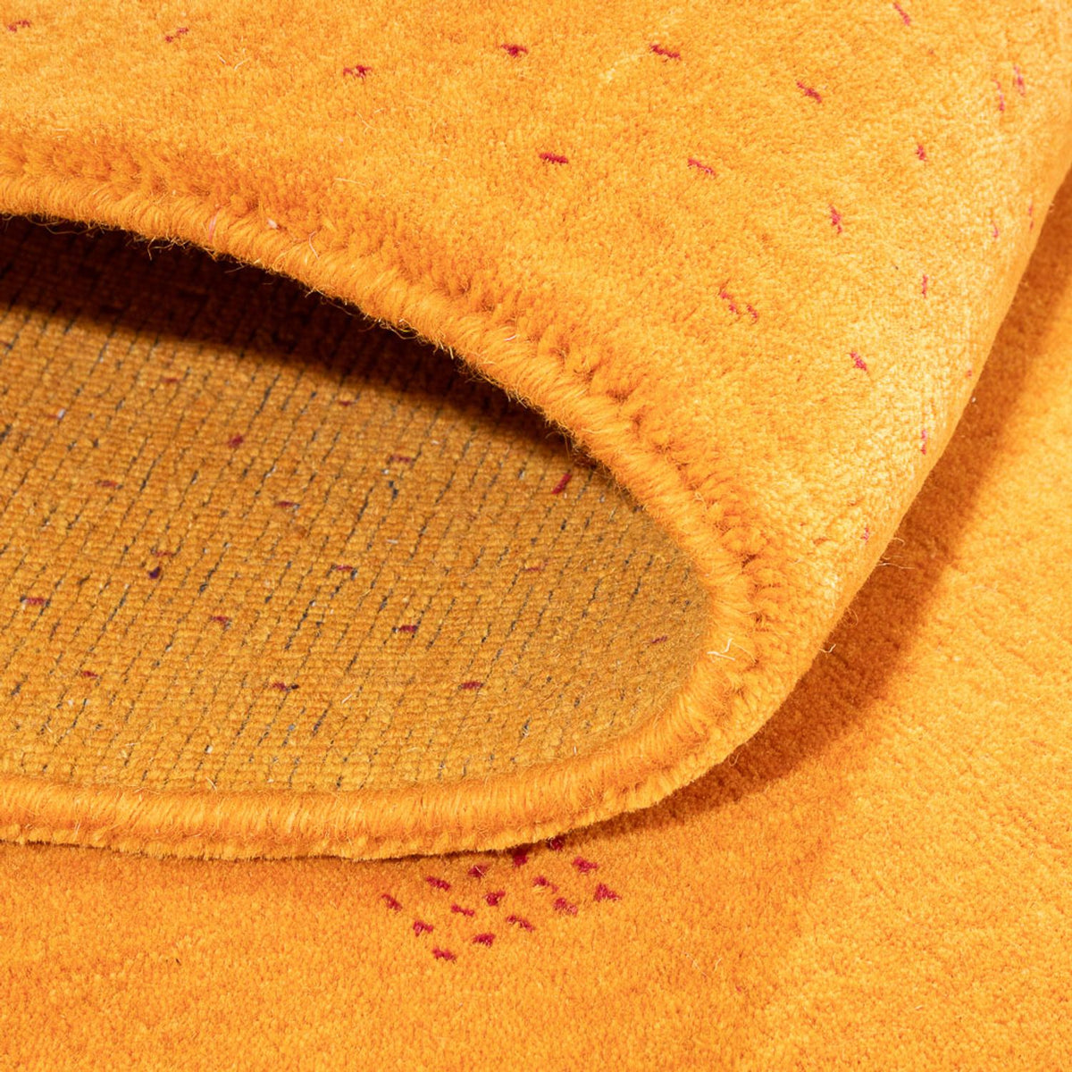 Dywan Gabbeh - Loribaft Indus - 244 x 180 cm - żółty