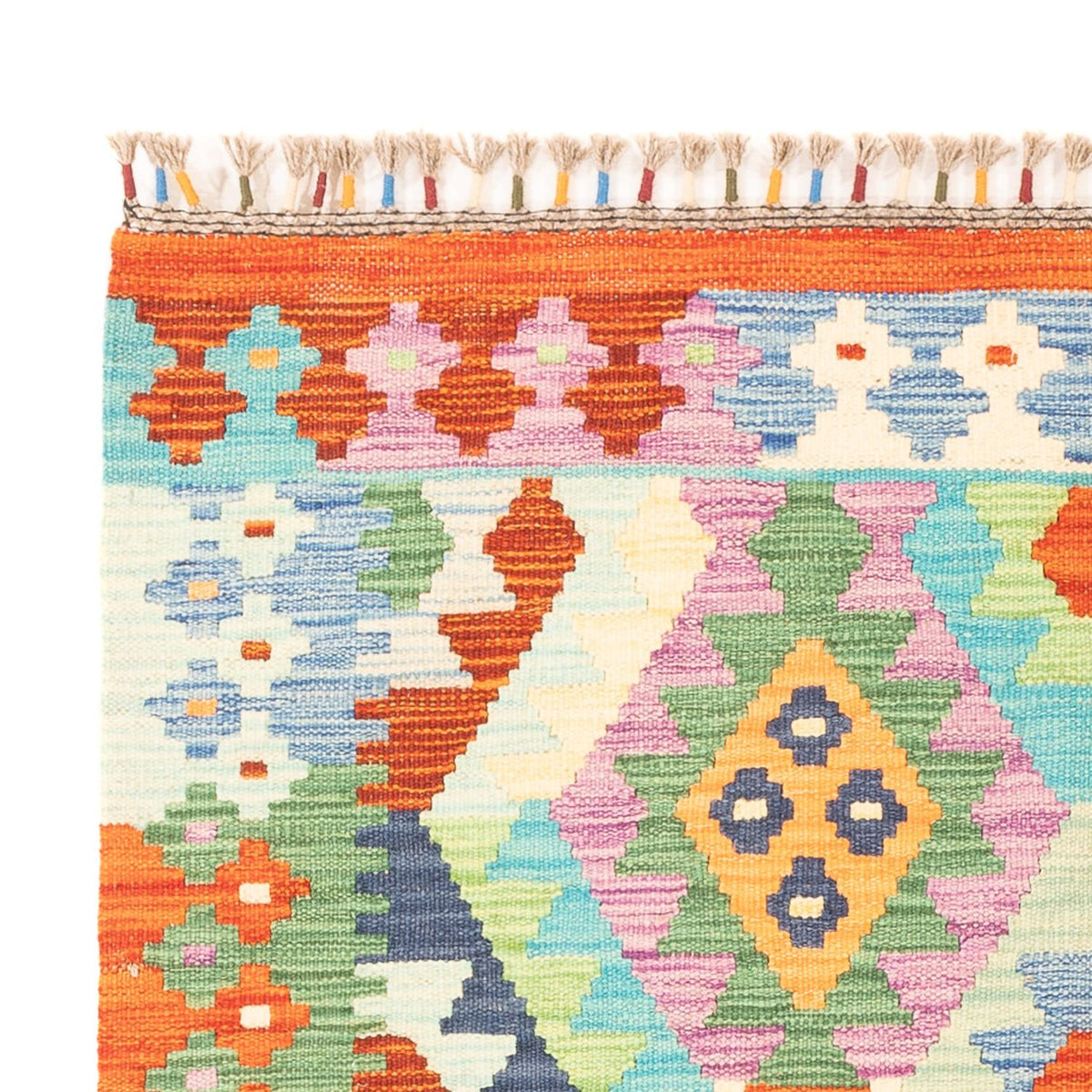 Dywan Kelim - Splash - 165 x 100 cm - wielokolorowy