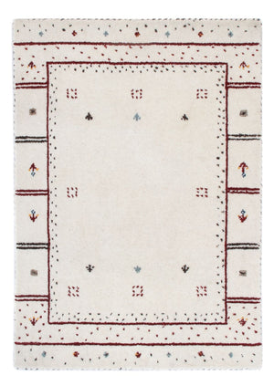 Dywan Gabbeh - Loribaft Softy - 90 x 60 cm - jasnoszary