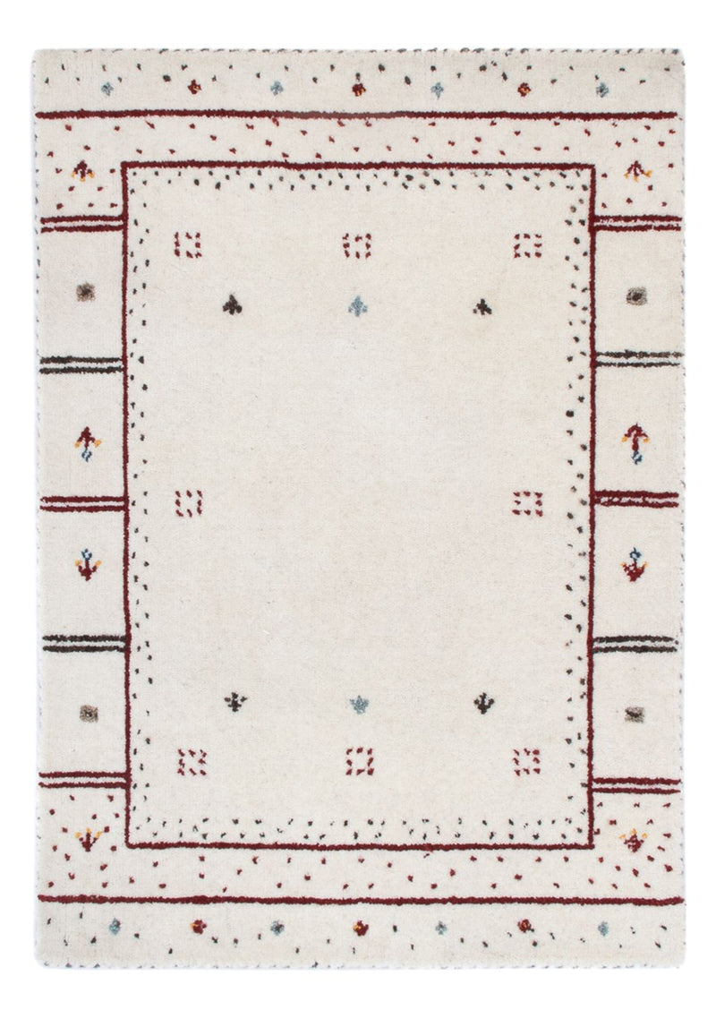 Dywan Gabbeh - Loribaft Softy - 90 x 60 cm - jasnoszary