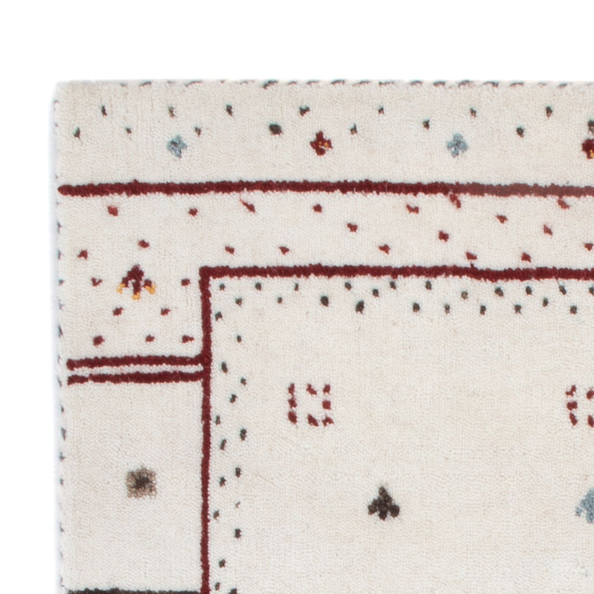 Dywan Gabbeh - Loribaft Softy - 90 x 60 cm - jasnoszary