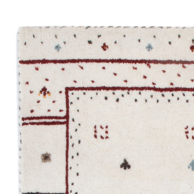 Dywan Gabbeh - Loribaft Softy - 90 x 60 cm - jasnoszary