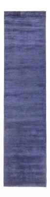 Biegacz Dywan Gabbeh - Indus - 300 x 80 cm - niebieski