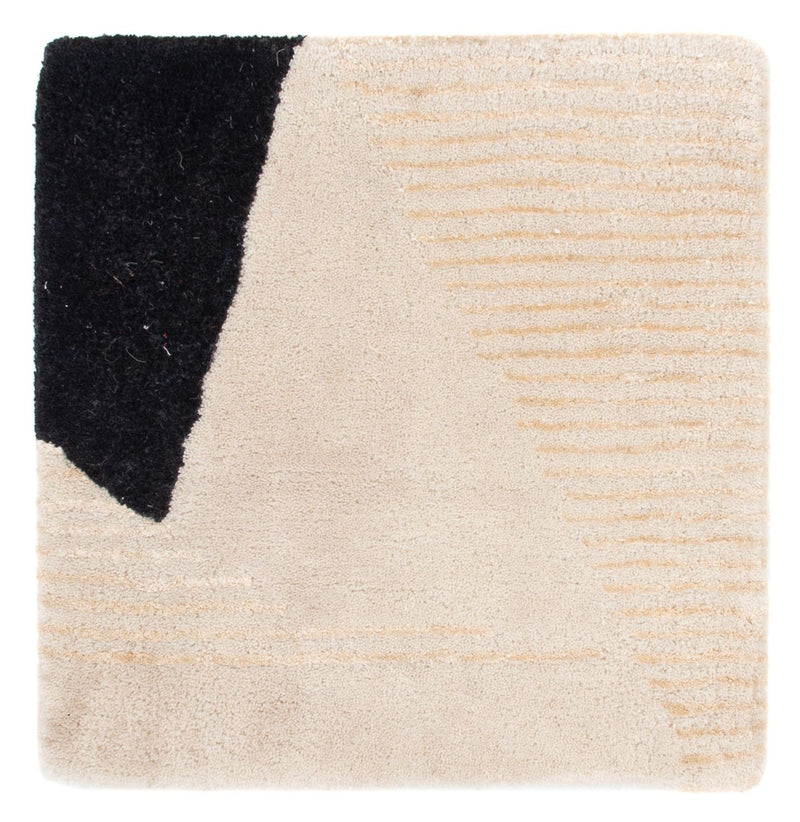 Dywan wełniany - 40 x 40 cm - wielokolorowy