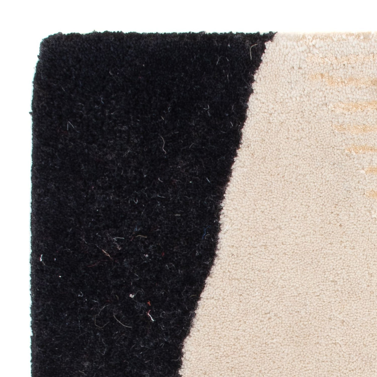 Dywan wełniany - 40 x 40 cm - wielokolorowy