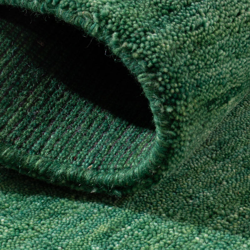 Dywan Gabbeh - Miękki - 90 x 60 cm - zielona