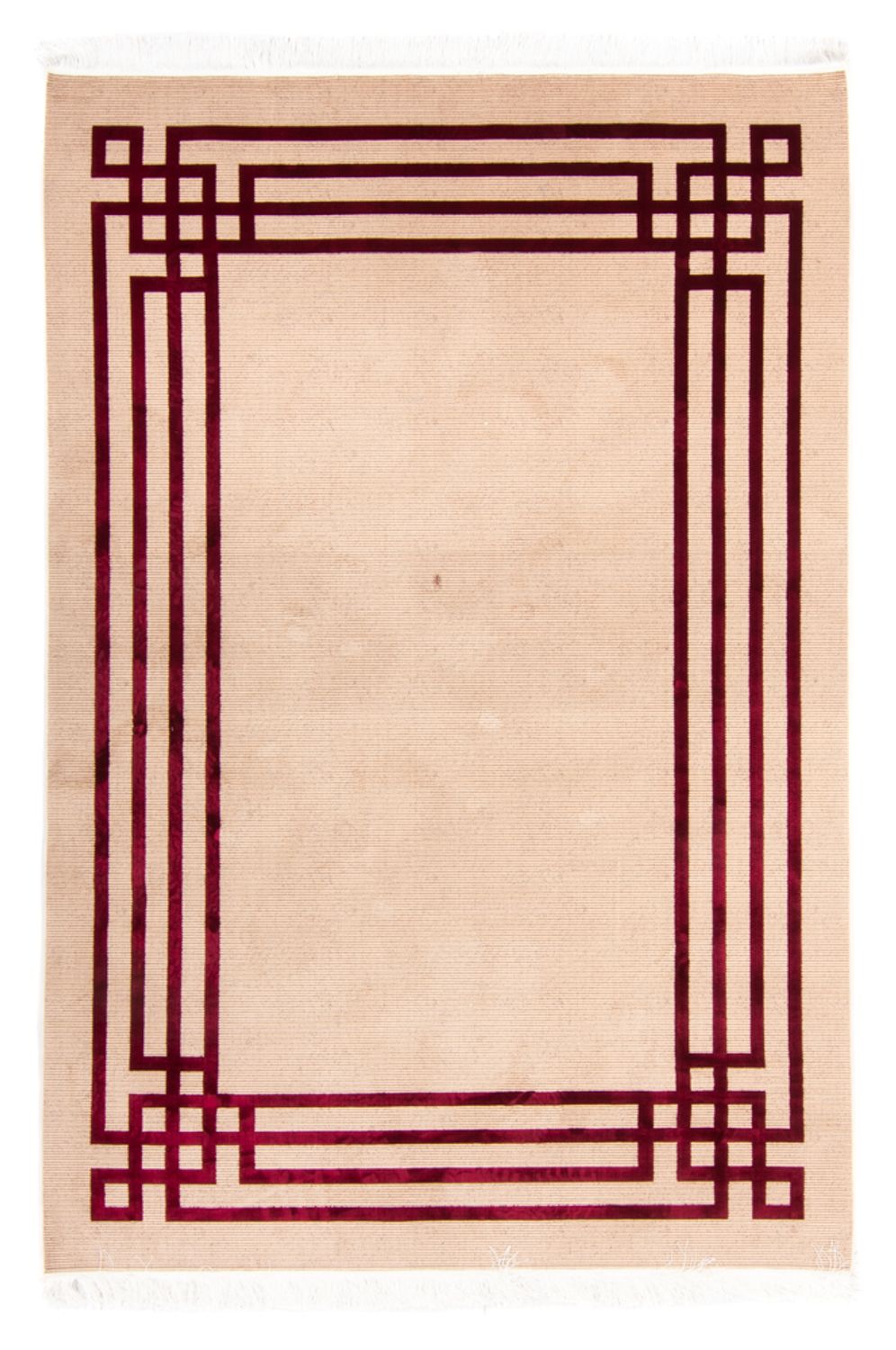 Designerski dywan - 225 x 150 cm - beżowy