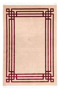 Designerski dywan - 225 x 150 cm - beżowy