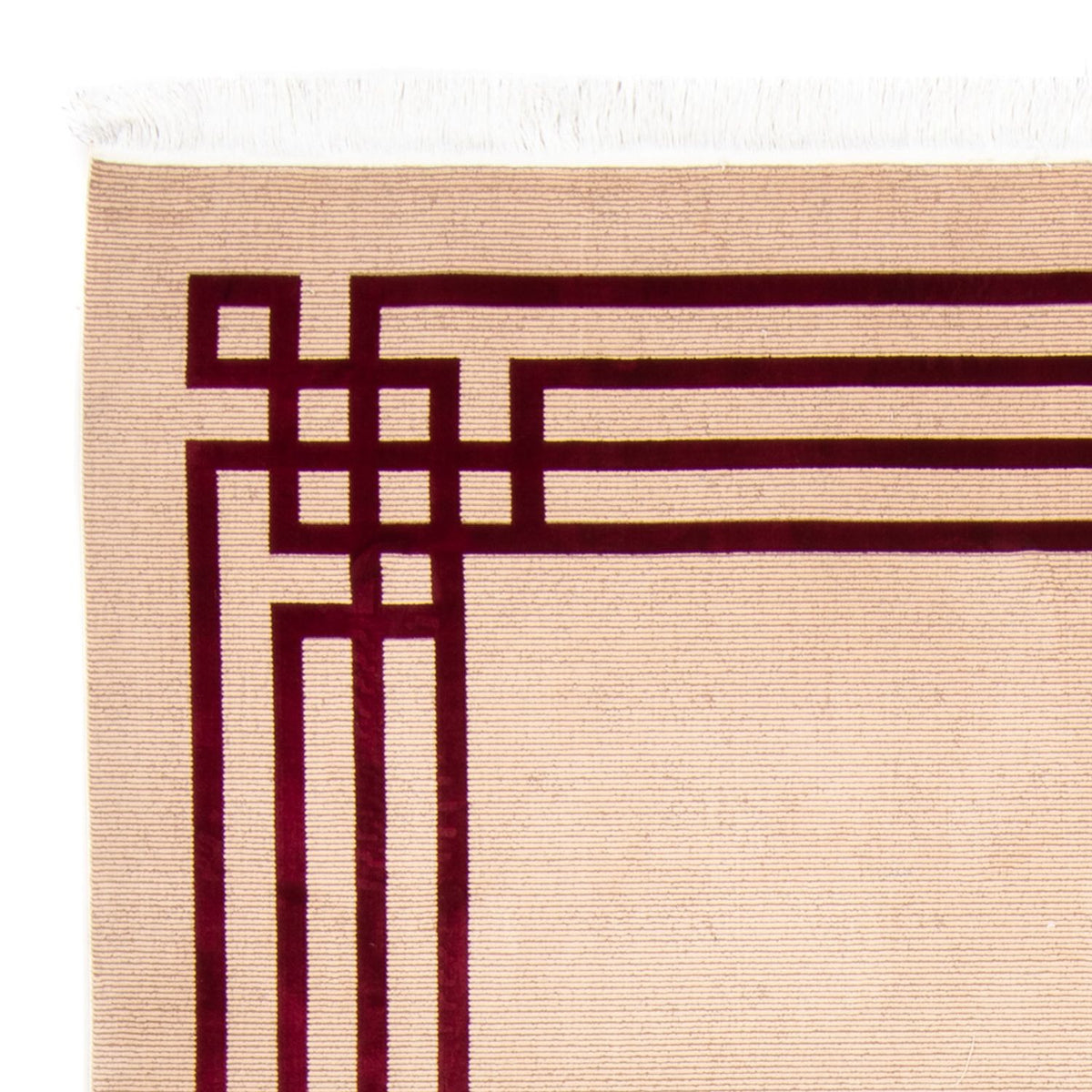 Designerski dywan - 225 x 150 cm - beżowy