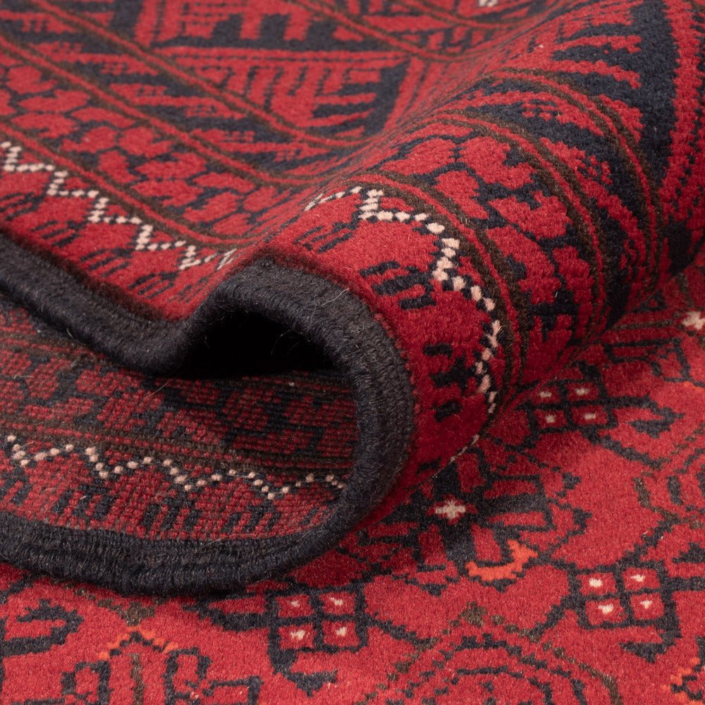 Afgański dywan - Bukhara - 294 x 195 cm - czerwony