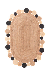 Dywan sizalowy - Boldo - owalny