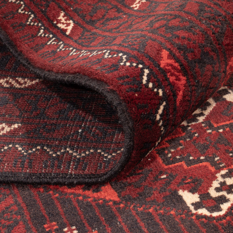 Biegacz Dywan afgański - 293 x 78 cm - czerwony