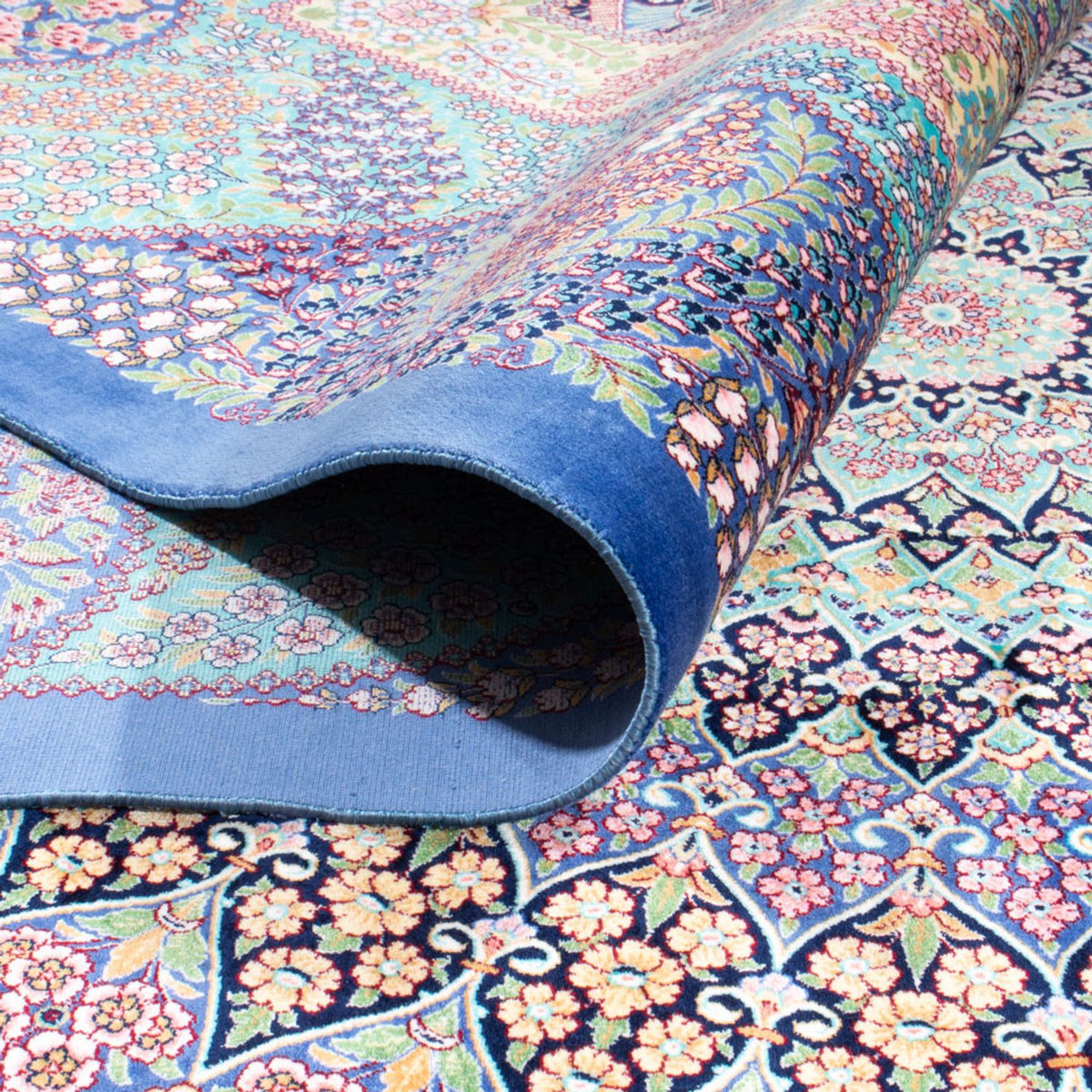 Dywan perski - Ghom - 300 x 200 cm - wielokolorowy