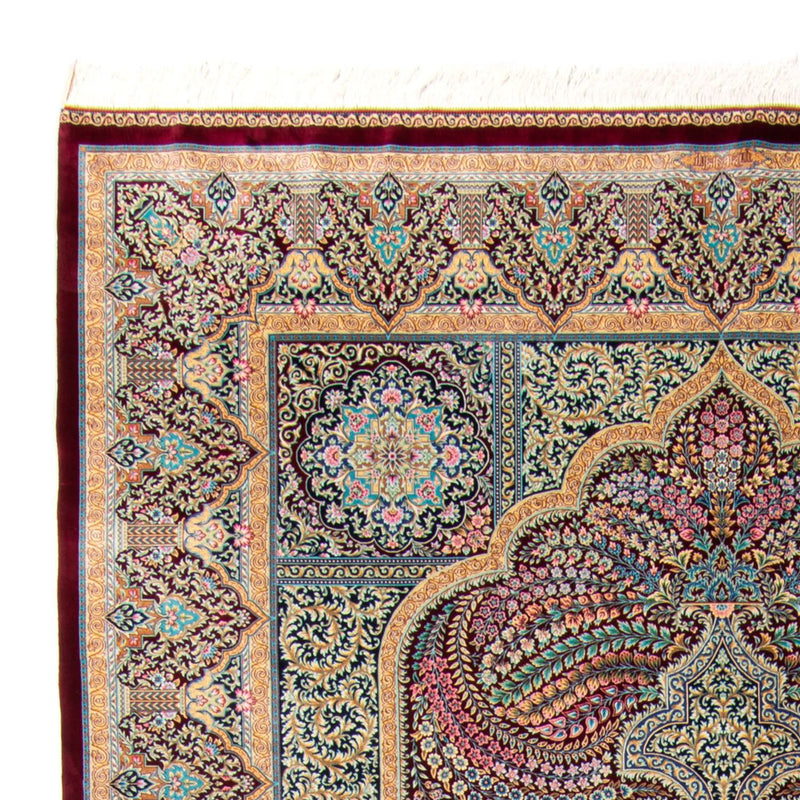 Dywan perski - Ghom - 300 x 200 cm - wielokolorowy