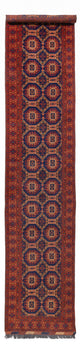 Dywan afgański 394x80cm - Dywan orientalny