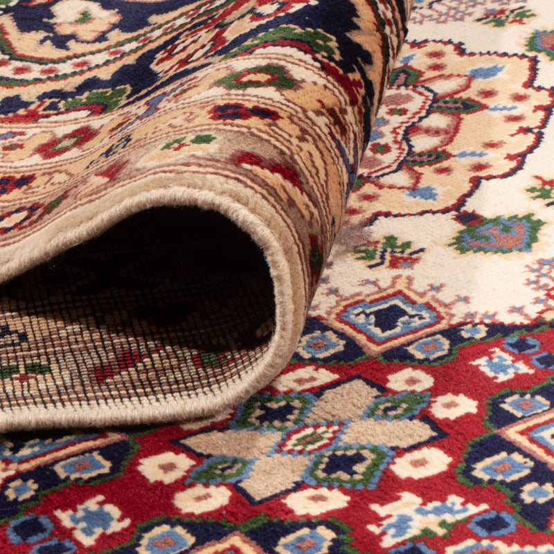 Dywan afgański - 406 x 295 cm - jasny beż