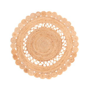 Dywan sizalowy - Shelley - okrągły