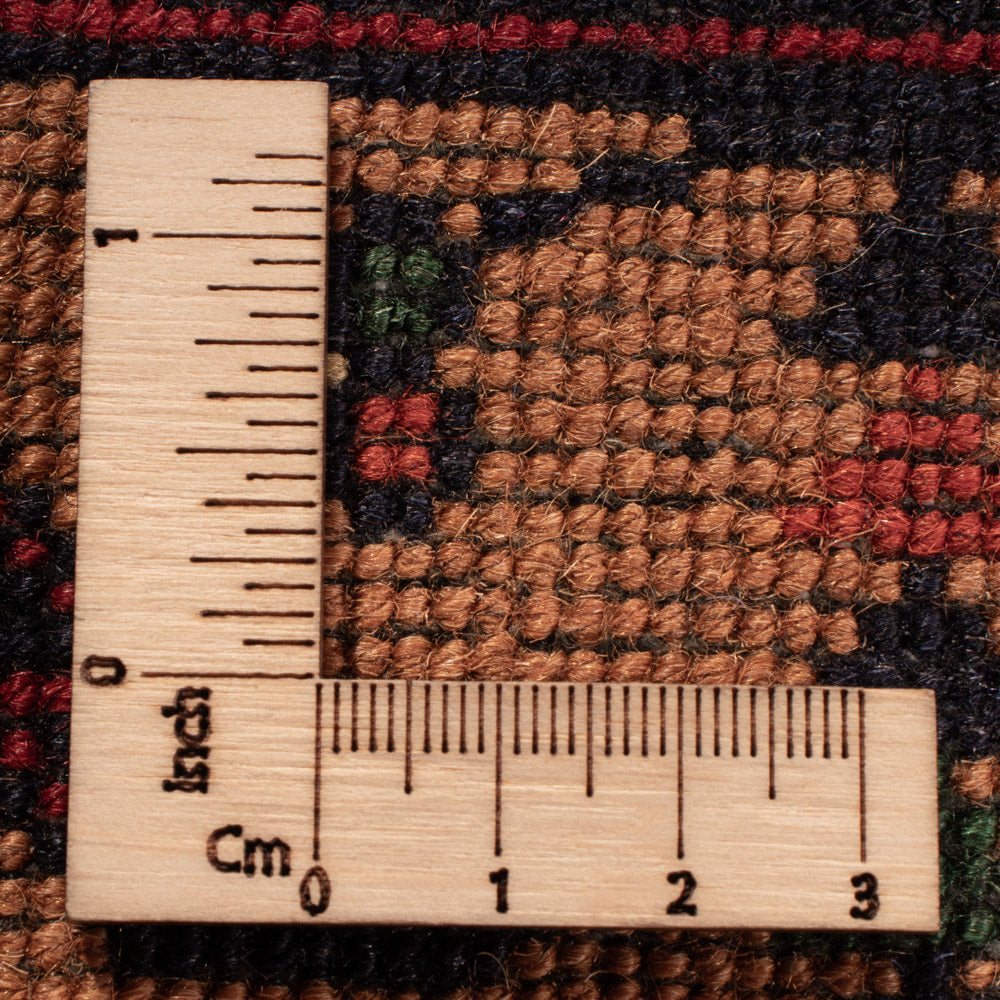 Dywan afgański - 334 x 248 cm - ciemny beż