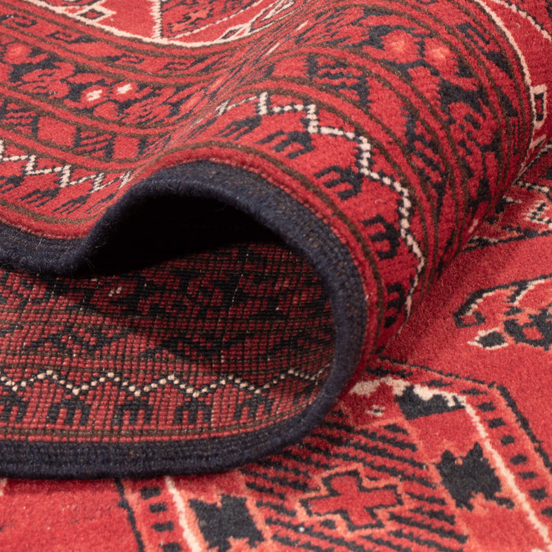 Dywan afgański - 275 x 203 cm - czerwony