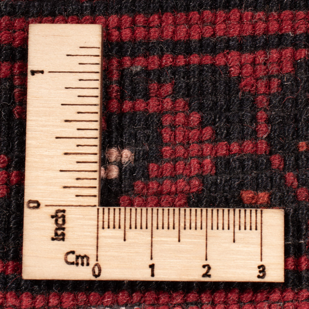 Biegacz Dywan afgański - 388 x 77 cm - czerwony