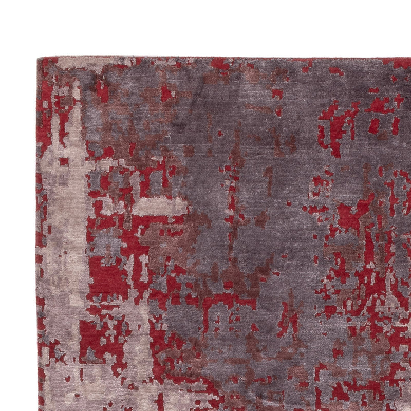 Designer Teppich - 300 x 203 cm - rot
