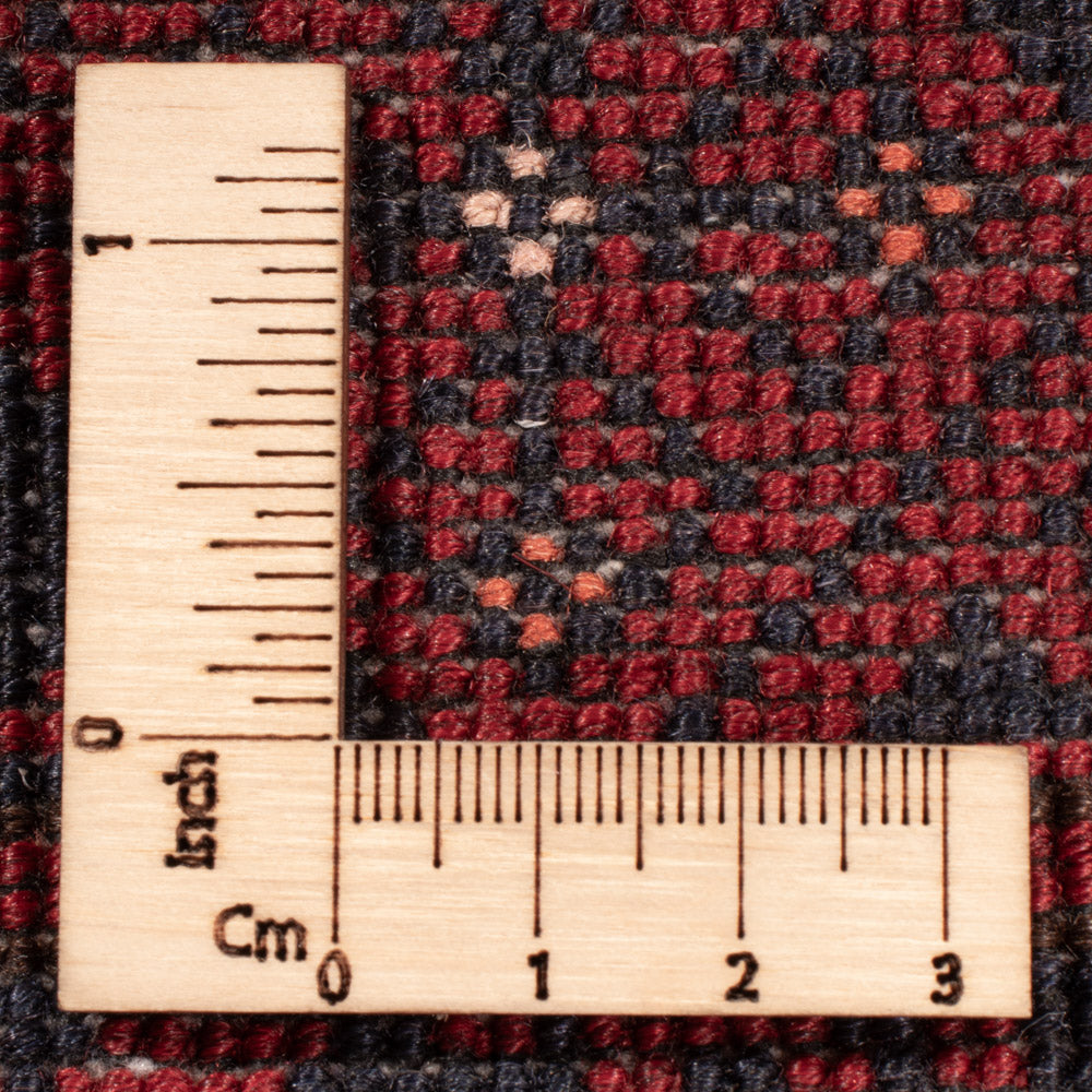 Biegacz Dywan afgański - 384 x 84 cm - czerwony