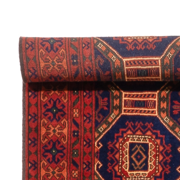 Biegacz Dywan afgański - 409 x 86 cm - ciemny beż