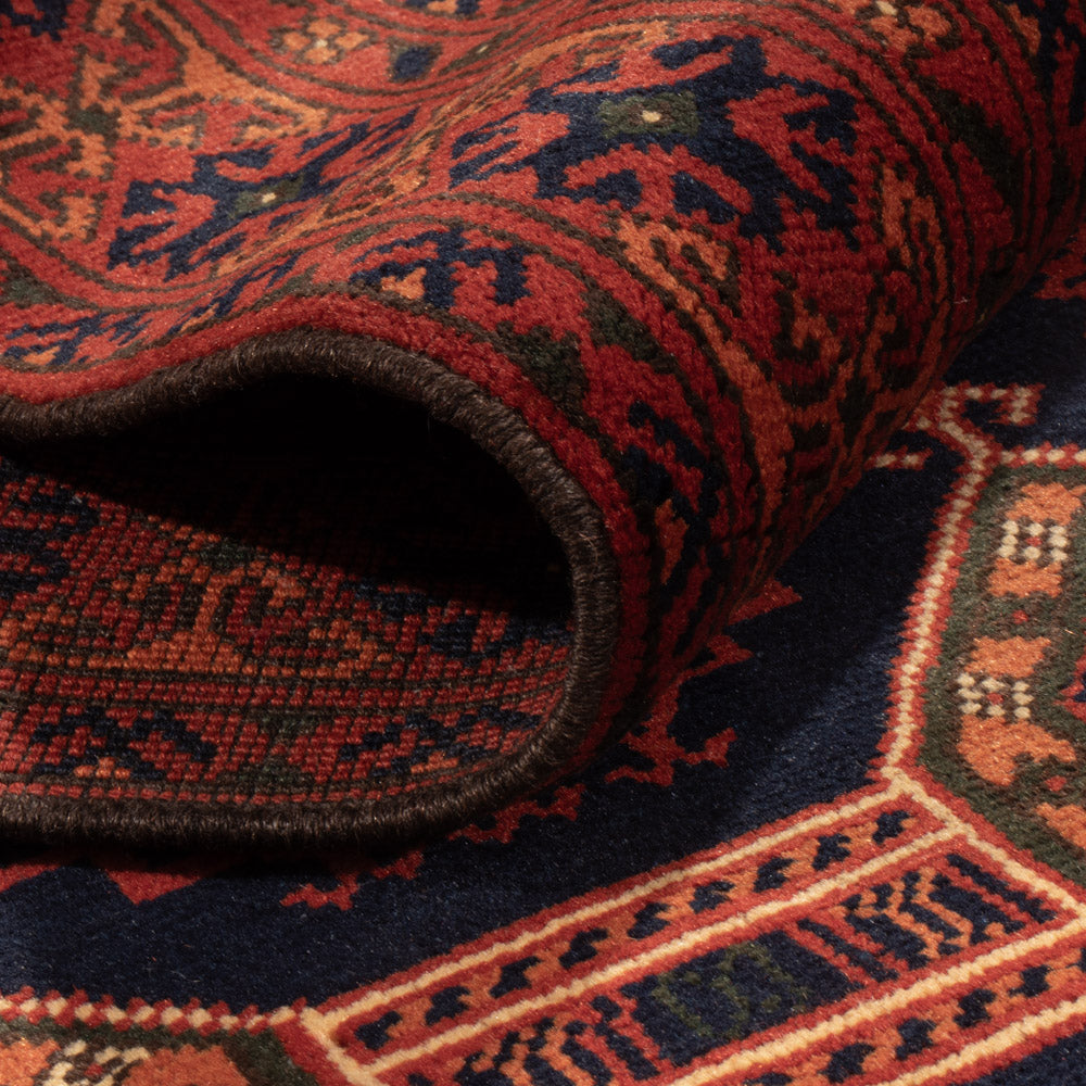 Biegacz Dywan afgański - 409 x 86 cm - ciemny beż