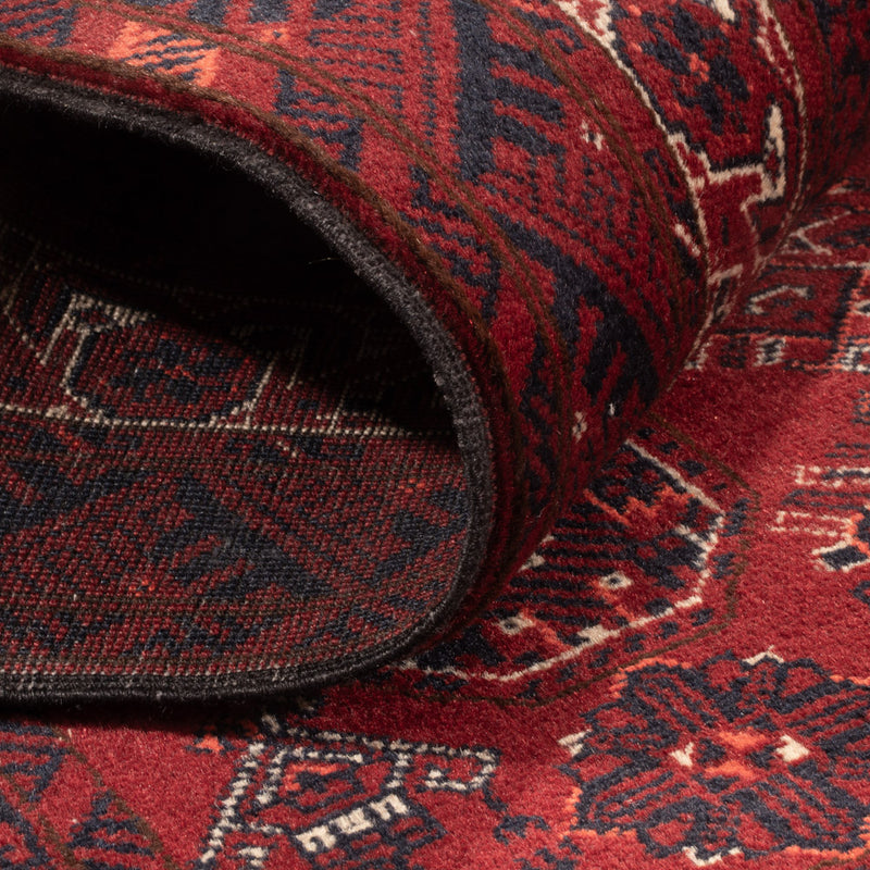 Biegacz Afgański dywan - Bukhara - 285 x 82 cm - czerwony