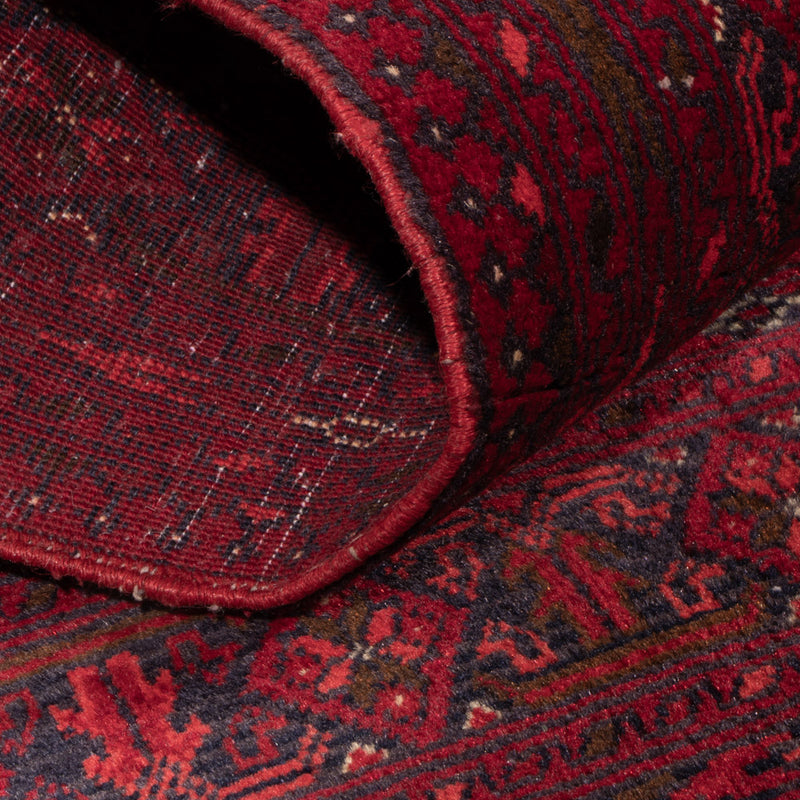 Dywan afgański - 118 x 57 cm - ciemna czerwień