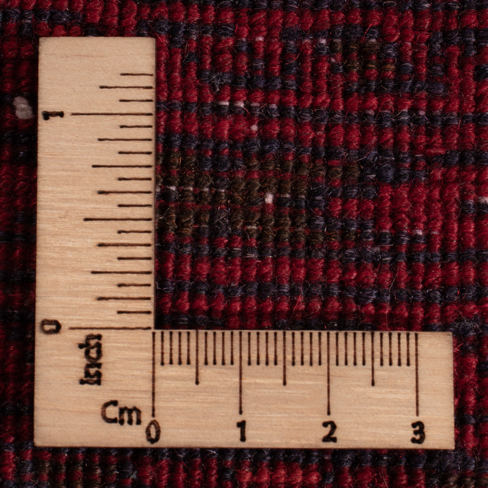 Dywan afgański - 118 x 57 cm - ciemna czerwień