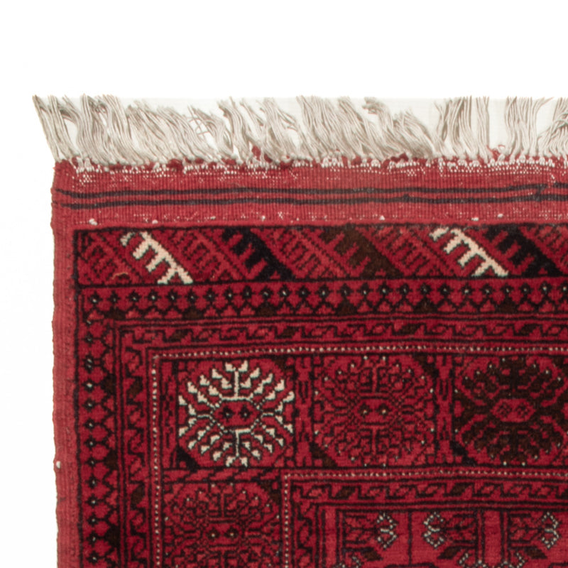 Afgański dywan - Bukhara - 122 x 70 cm - ciemna czerwień