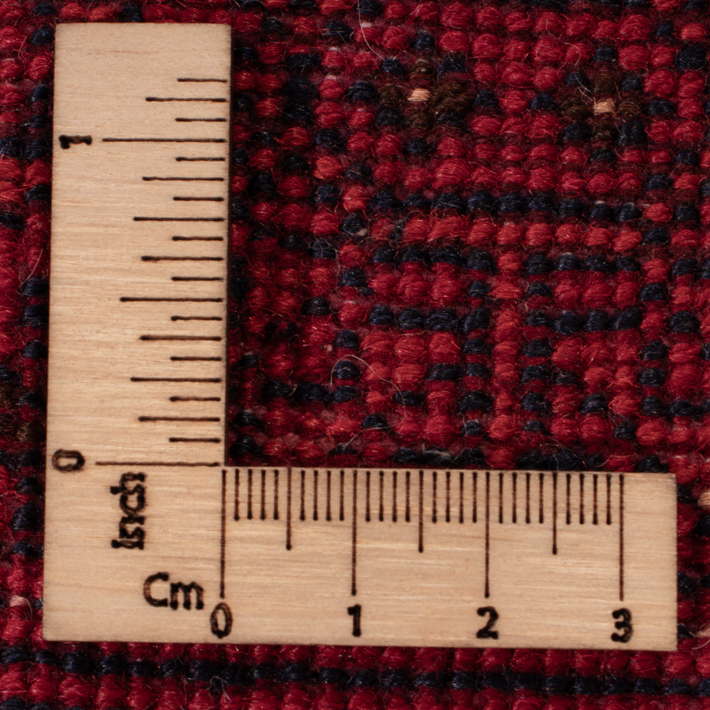 Afgański dywan - Bukhara - 122 x 70 cm - ciemna czerwień