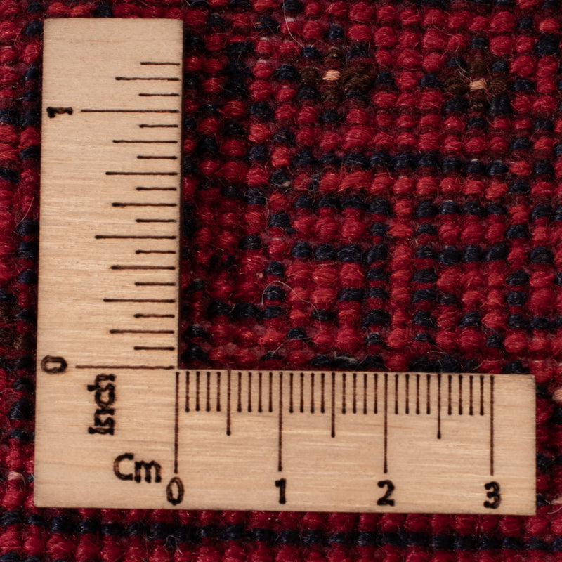 Afgański dywan - Bukhara - 122 x 70 cm - ciemna czerwień