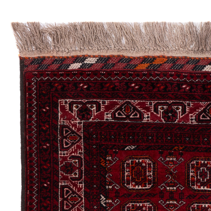 Afgański dywan - Bukhara - 140 x 102 cm - ciemna czerwień