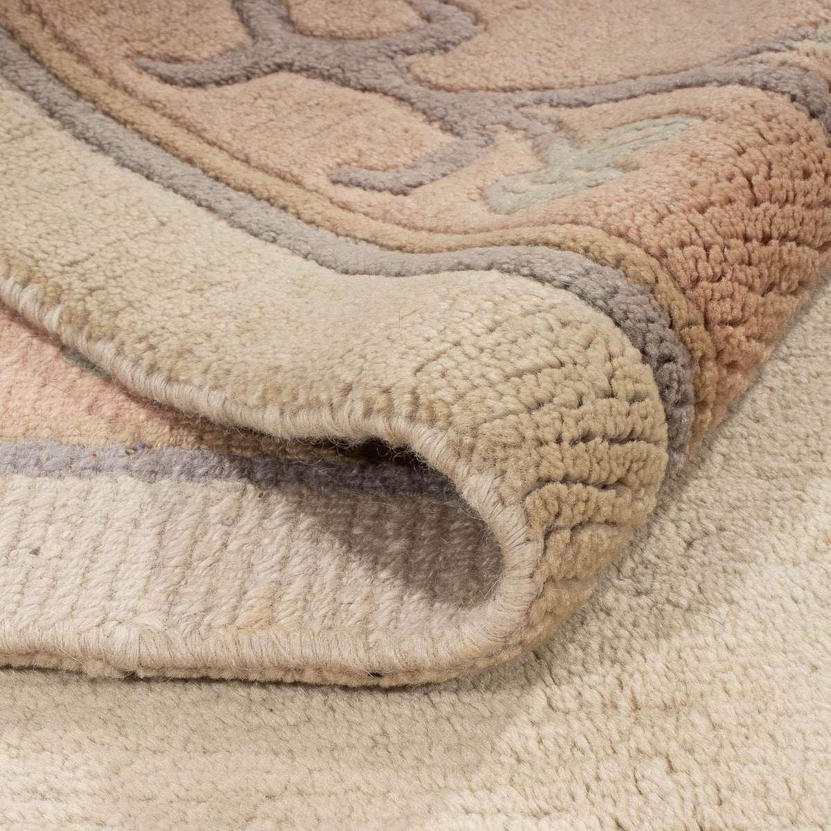 Dywan z Nepalu - 176 x 120 cm - beżowy