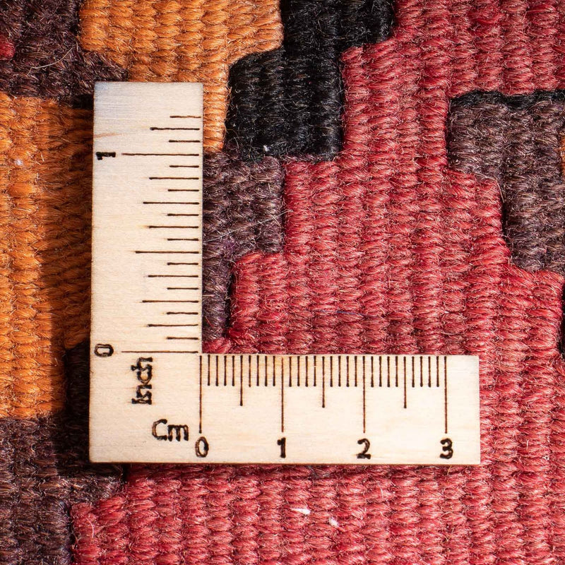 Biegacz Dywan Kelim - Stary - 330 x 160 cm - wielokolorowy