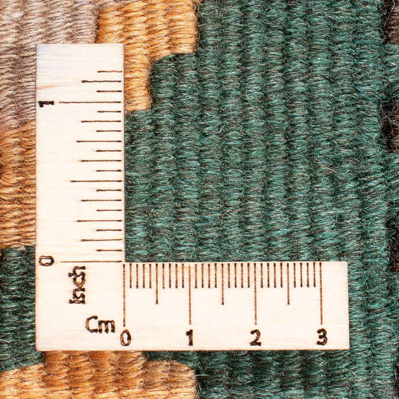 Biegacz Dywan Kelim - Stary - 340 x 150 cm - wielokolorowy