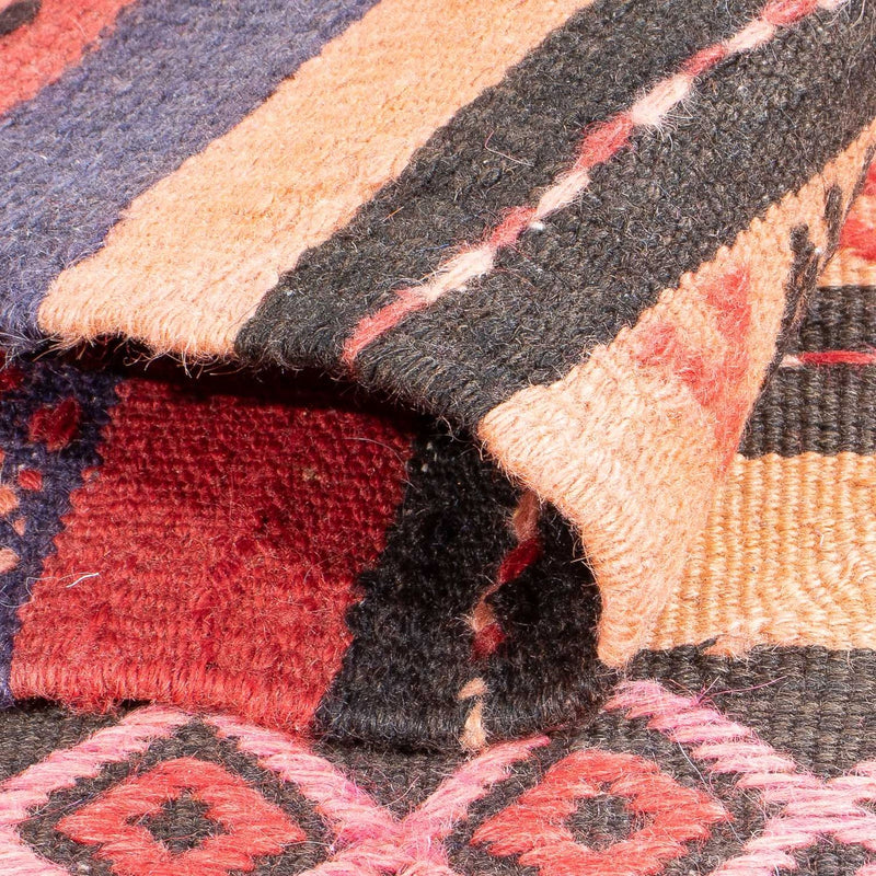 Dywan Kelim - Stary - 210 x 150 cm - wielokolorowy