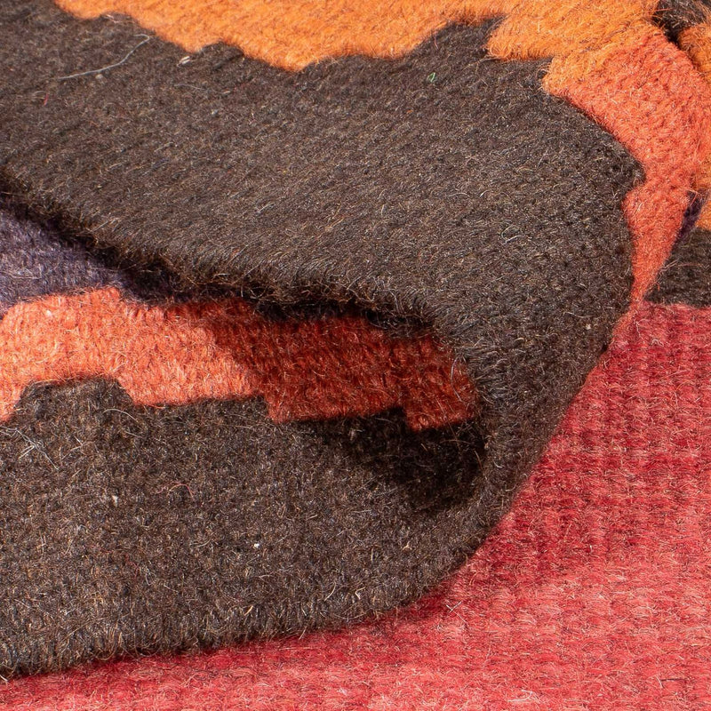 Biegacz Dywan Kelim - Stary - 310 x 144 cm - wielokolorowy